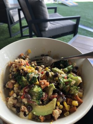 Build Your Own Bowl  at Lean and Green Cafe in San Diego