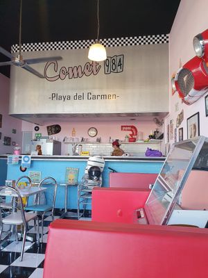 Inside at Comet 984 in Playa Del Carmen