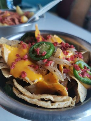 Nachos at Comet 984 in Playa Del Carmen