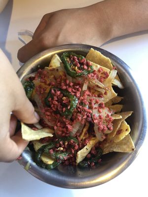 Nachos at Comet 984 in Playa Del Carmen