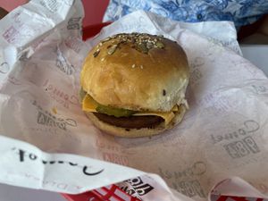 Cheeseburger   at Comet 984 in Playa Del Carmen