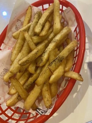 Fries  at Comet 984 in Playa Del Carmen
