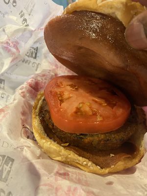 Bbq burger   at Comet 984 in Playa Del Carmen