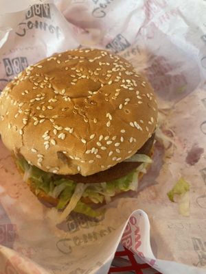 Burger  at Comet 984 in Playa Del Carmen