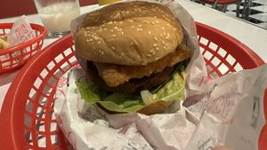 Super Krusty Burger  at Comet 984 in Playa Del Carmen