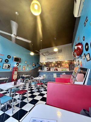 interior ♥️  at Comet 984 in Playa Del Carmen