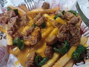 Beyond fries at Comet 984 in Playa Del Carmen