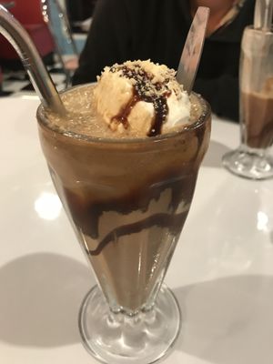 Snickers milkshake   at Comet 984 in Playa Del Carmen