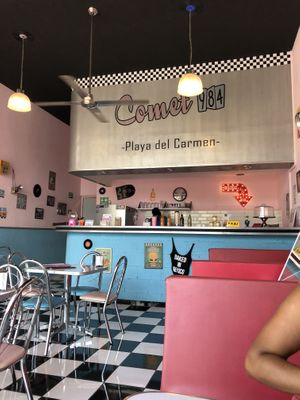 Such a precious spot!  at Comet 984 in Playa Del Carmen