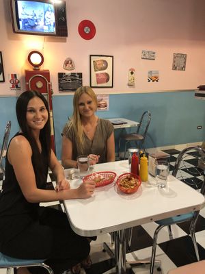 Such a cute American diner! at Comet 984 in Playa Del Carmen