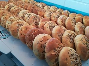 Vegan artisanal bread at Comet 984 in Playa Del Carmen