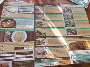 Menu at Cravo e Canela in Alto Paraiso