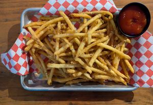 fries at Migration Brewing in Portland