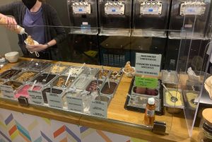 the counter at Eb & Bean - Broadway in Portland