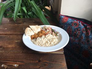 Curry at The Karma Conscious Cafe and Eatery in Saskatoon