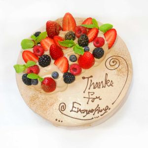 Chocolate Cake at Pomegranate Cafe in Los Angeles