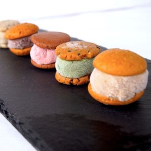 Mini Ice Cookie at Pomegranate Cafe in Los Angeles