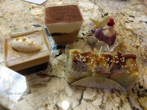 tiramisu and more at Pomegranate Cafe in Los Angeles