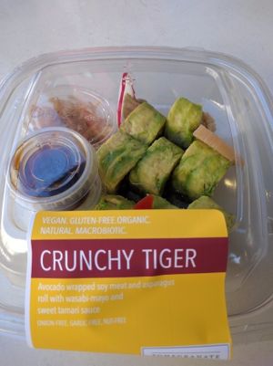 sushi at Pomegranate Cafe in Los Angeles