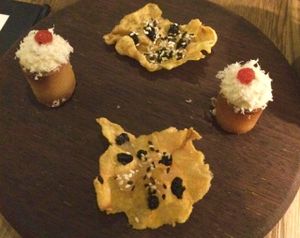 Vegan tasting menu. at Bentley Restaurant and Bar in Sydney