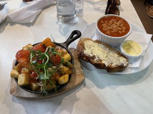 Tofu hash #Veganuary at Cafe 50 in Yeovil