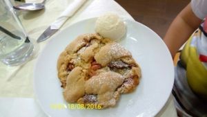 Chocolate and peanut cookie at Cafe 50 in Yeovil