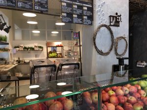 bar at V3RAW in Milan