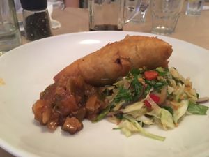 samosa  at Governors Bay Hotel in Christchurch