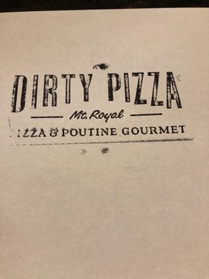 Great vegan pizzas at Dirty Pizza in Montreal