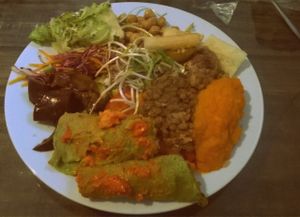 That's what I ate in the first time I went to Gaia's House, on April 21st, 2016 at Gaia's House in Caxias Do Sul