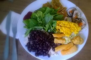 Lunch at Gaia's House on October 14th, 2016 at Gaia's House in Caxias Do Sul