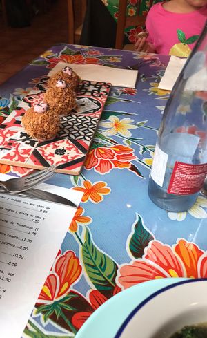 Cheese balls 👍🏽 at Frida in Port De Sagunt