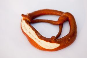pretzel at Kkotmil in Seoul