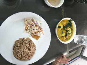 mani vege curry  at Vege Pot 素砂煲 in Central Singapore