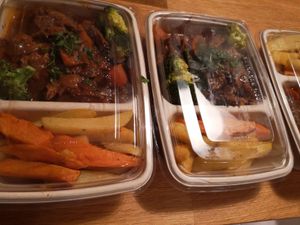 Festive vegan take away at Noordoever in Leuven