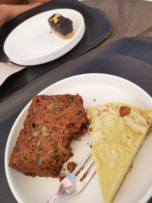 Excellent vegan desserts! at Noordoever in Leuven