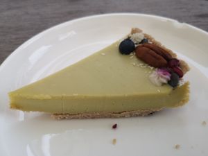 Lemon cake at Noordoever in Leuven