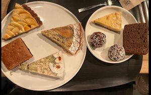 Desserten buffet at Noordoever in Leuven