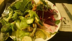 Salad at Noordoever in Leuven