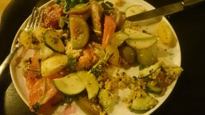 Salad at Noordoever in Leuven