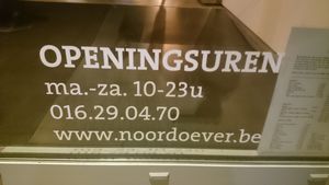 Opening hours at Noordoever in Leuven