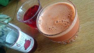 Fresh juice at Noordoever in Leuven