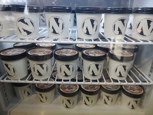 vegan icecream at Noordoever in Leuven