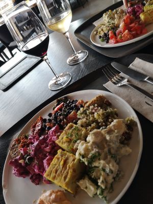 Diner of the buiffet at Noordoever in Leuven