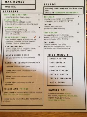 I want it all!  at Oak House in Newmarket