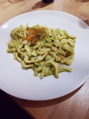 Pasta at Vitto Pitagorico in Naples