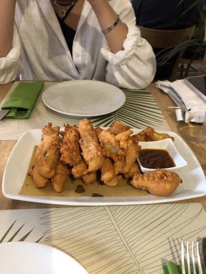 Tempura veg  at Vitto Pitagorico in Naples