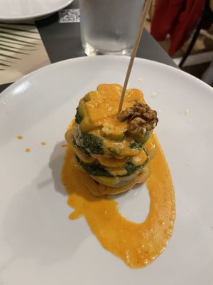 Caprese salad  at Vitto Pitagorico in Naples