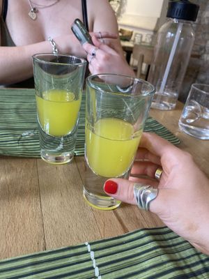 Limoncello   at Vitto Pitagorico in Naples