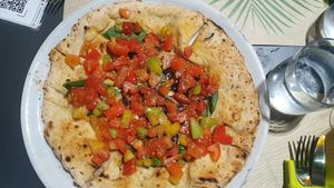 Bruschetta Partenopea at Vitto Pitagorico in Naples